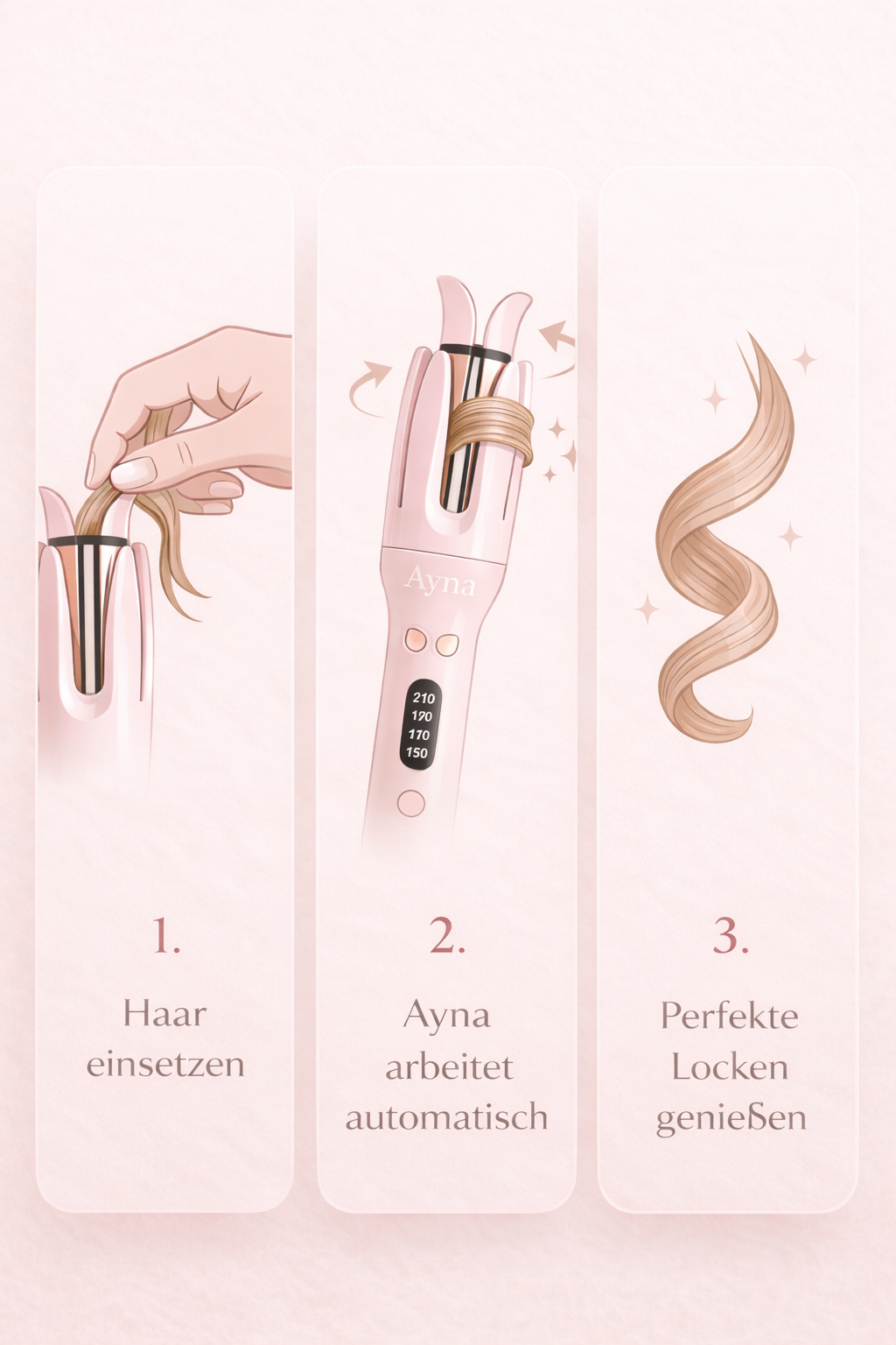 Ayna Curl - Perfekte Locken. Ohne Aufwand