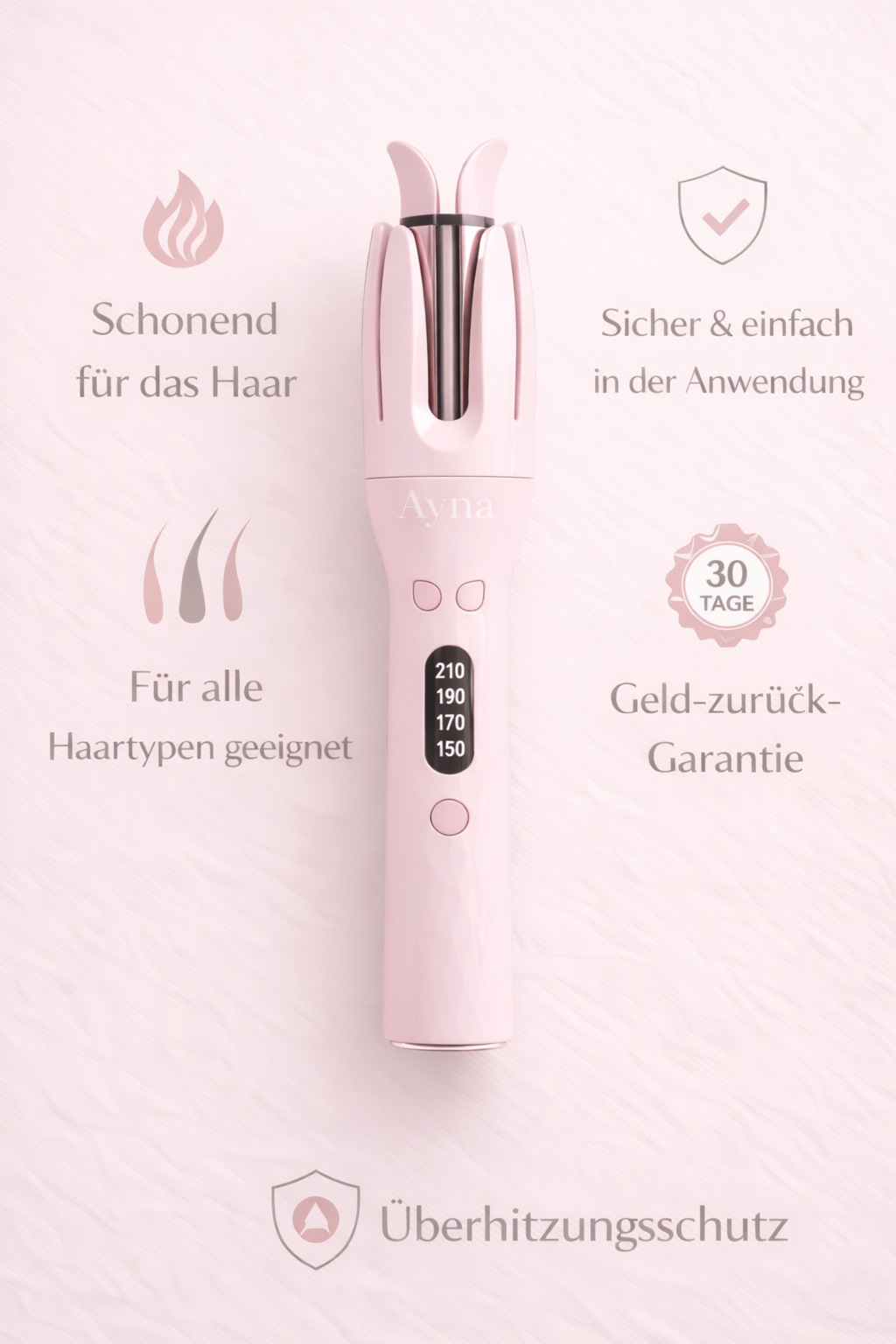 Ayna Curl - Perfekte Locken. Ohne Aufwand
